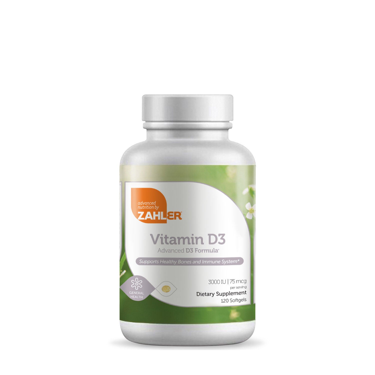 Zahler Vitamin D3 3000 IU
